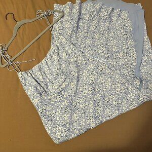 Abercrombie & Fitch Patterned Dress with Slit Size L